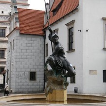 Fontanna Marsa na Starym Rynku w Poznaniu 
