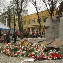 Pomnik Ofiar Komunizmu w Łodzi 