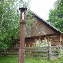 Skansen kurpiowski w Nowogrodzie.