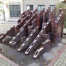 Rzeźba „Labirynt” w Szczecinie