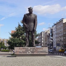 Pomnik Antoniego Abrahama w Gdyni