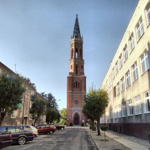 Wieża kościoła poewangelickiego w Żaganiu 