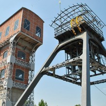 Wieża szybu wyciągowego KPK w Świętochłowicach