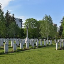 Cmentarz wojskowy, kwatera brytyjska IIWŚ, ul. Prandoty 1, Kraków