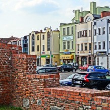 Fragment murów miejskich w Bydgoszczy