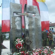 Krzyż Katyński w Wadowicach 