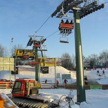 Stok narciarski w Przemyślu, Polska - Górna stacja