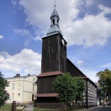 Szachulcowy kościół ewangelicki z 1763 r. obecnie muzeum