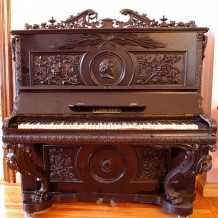 XIX-wieczne pianino