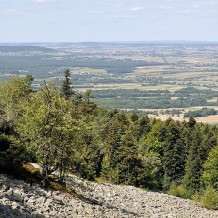 Gołoborze w Świętokrzyskim Parku Narodowym.