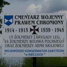 Cmentarz wojenny w Czarkowach 