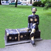 Pomnik Jana Czekanowskiego w Szczecinie