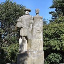 Pomnik Bogusława X i królewny Anny Jagiellonki 