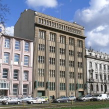 Budynek centrali telefonicznej PAST w Łodzi