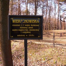 Cmentarz wojenny w Wierzchowiskach