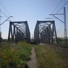 Most kolejowy nad Motławą