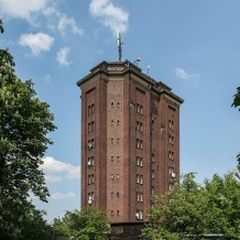 Kolejowa wieża ciśnień w Toruniu