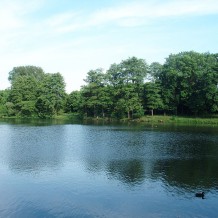 Park na Młynku w Łodzi