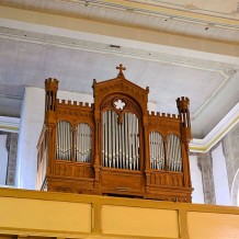 Kościół Podwyższenia Krzyża Świętego w Czaplinku - organy