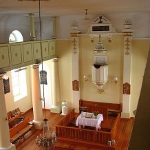 Kościół Reformowany w Zelowie  wnętrze