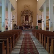 Wnętrze kościoła Chrystusa Króla w Międzyrzecu Podlaskim