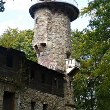 Wieża i schronisko na Przedniej Kopie