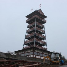 Wieża widokowa w Stryszawie.