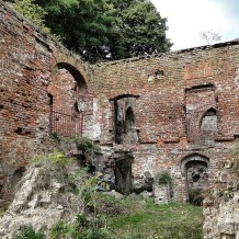 Ruiny klasztoru Augustianów w Policach-Jasienicy