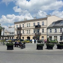 Plac Stefana Czarnieckiego w Piotrkowie Tryb.