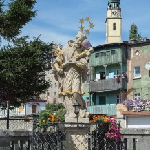 Posąg św. Jana Nepomucena w Bystrzycy Kłodzkiej