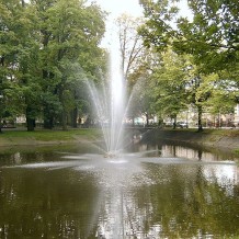 Park Miejski przy placu Kościuszki w Lesznie