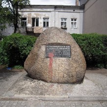 Pomnik upamiętniający powstanie KPRP we Włocławku