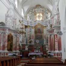 Kościół franciszkański w Drohiczynie - wnętrze