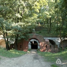 Fort artyleryjski główny GHW I Salis Soglio w Siedliskach - brama wjazdowa