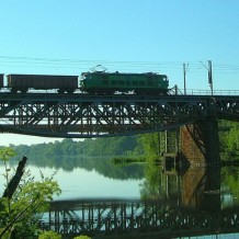 Most kolejowy magistrali węglowej w Bydgoszczy 