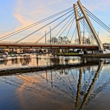 Most tramwajowy im. Władysława Jagiełły nad Brdą w Bydgoszczy