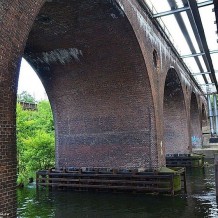 Mosty kolejowe w Bygoszczy.