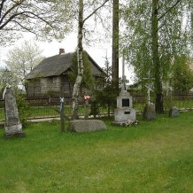 Krzyże przy cerkwi św. Jerzego w Kleszczelach.
