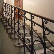 Balustrada w klatce schodowej