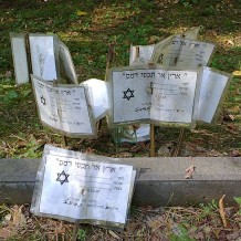 Cmentarz żydowski w Stawiskach.