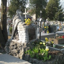 Nagrobek Jana Zbroi na cmentarzu parafialnym w Krakowie-Mogile