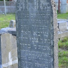 Macewa na Nowym Cmentarzu Żydowskim w Łomży.