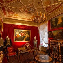 Pałac w Wilanowie - wnętrze.