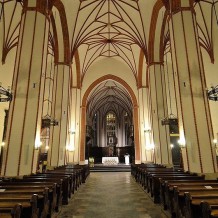 Wnętrze katedry św. Jana w Warszawie